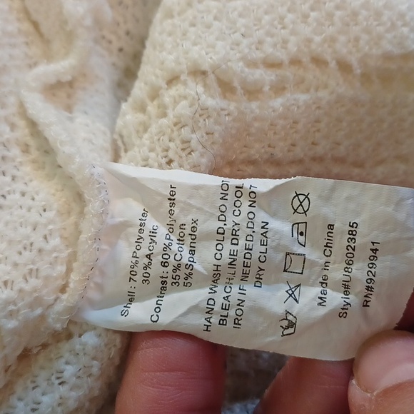 Suzanne Betro cowl neck gorgeous sweater 5862 - Picture 7 of 7